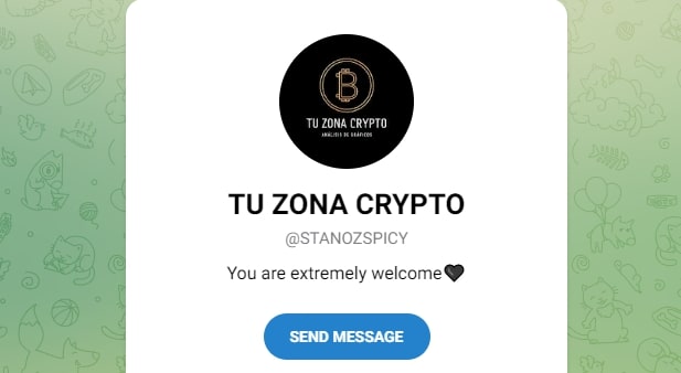 Tuzona crypto телеграмм