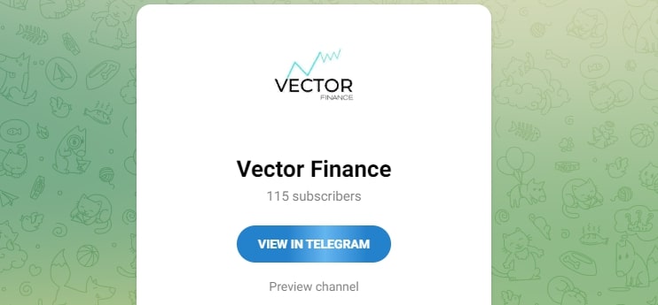 Vector Finance телеграмм