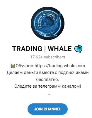 Trading Whale - Телеграмм канал