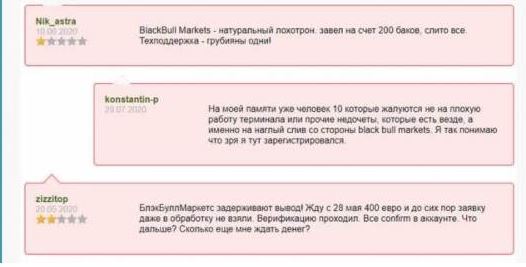 Отзывы клиентов о брокере Blackbull Markets