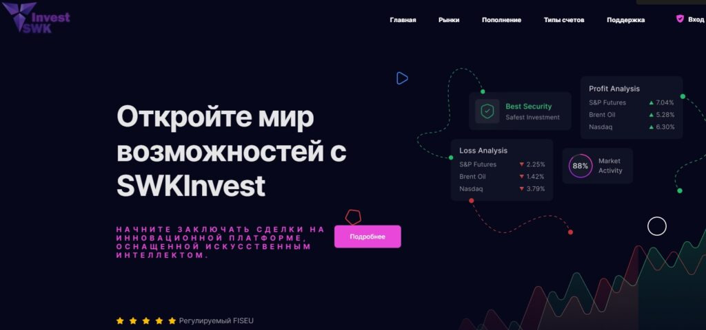 Брокер SWK Invest