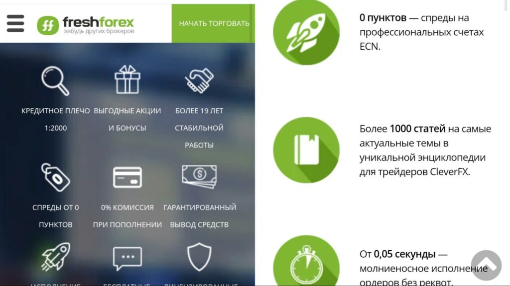 Проект Fresh Forex