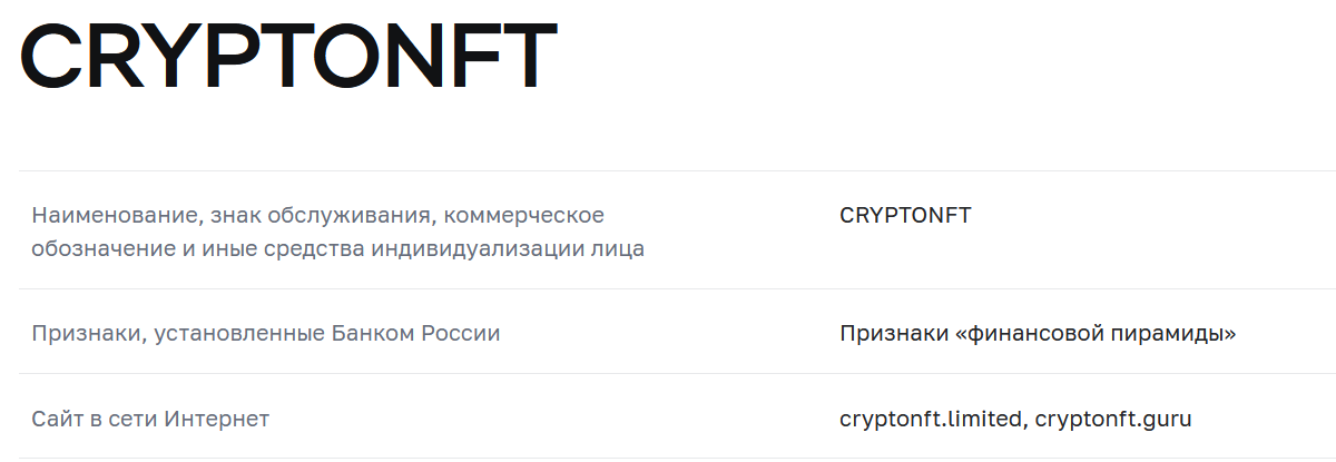 cryptonft guru отзывы