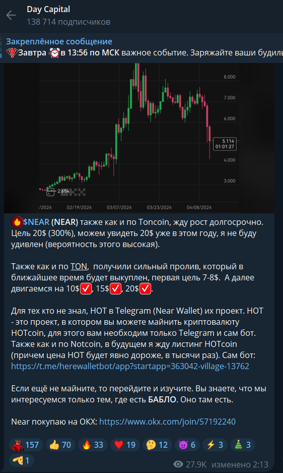 day capital телеграмм