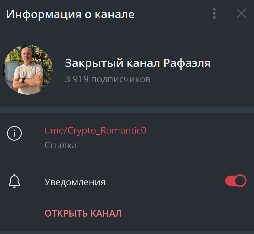 закрытый канал рафаэля отзывы