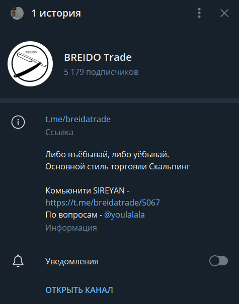 breido trade