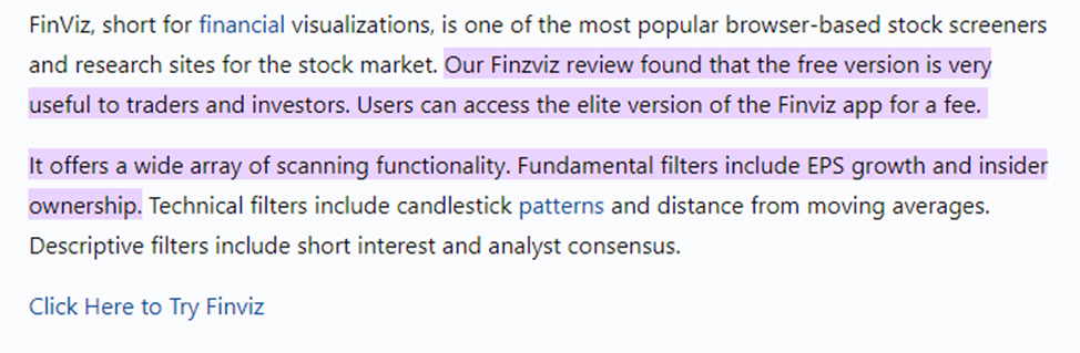 https finviz com