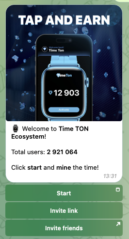 time ton ecosystem